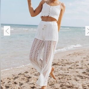 Ocean Drive Crochet Beach Pants